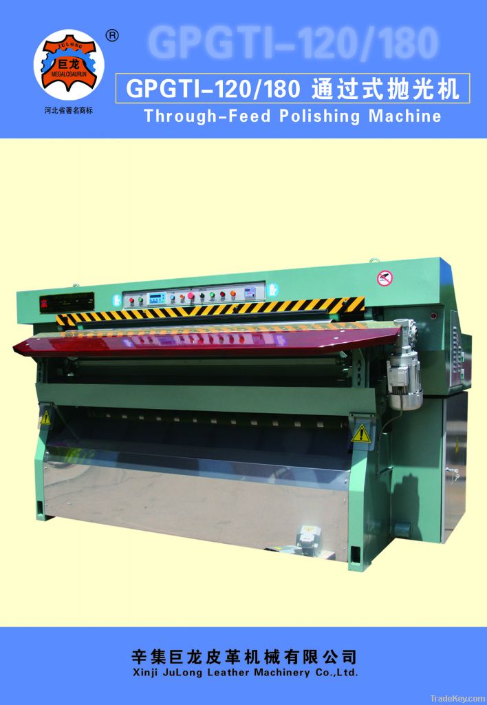 Through-Feed Polishing Machine