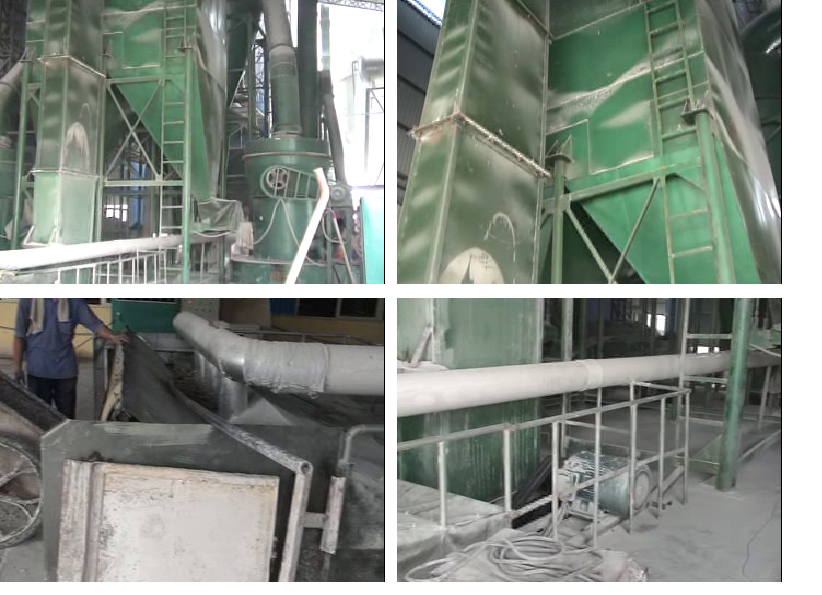 Gypsum powder production line