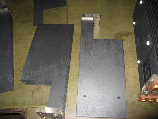 titanium anode sheet for electrolysis