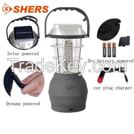 60 LED Solar Dynamo Camping Lantern