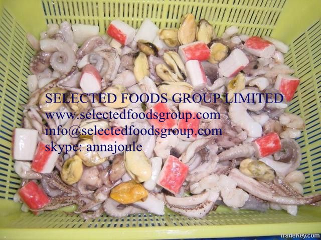 Frozen Seafood Mix 