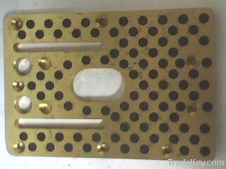 Taper interlocks, slide block, taper pin