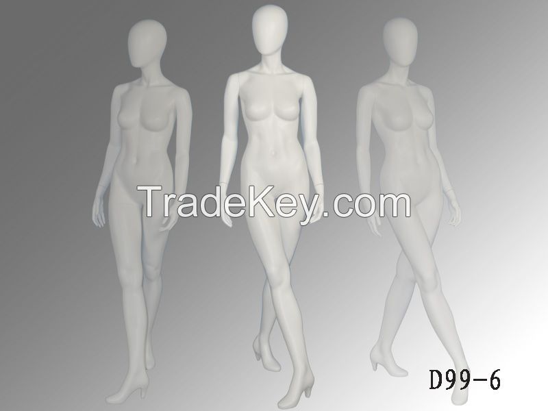 Cheap full of body semi-abstract New Fiberglass female Mannequin