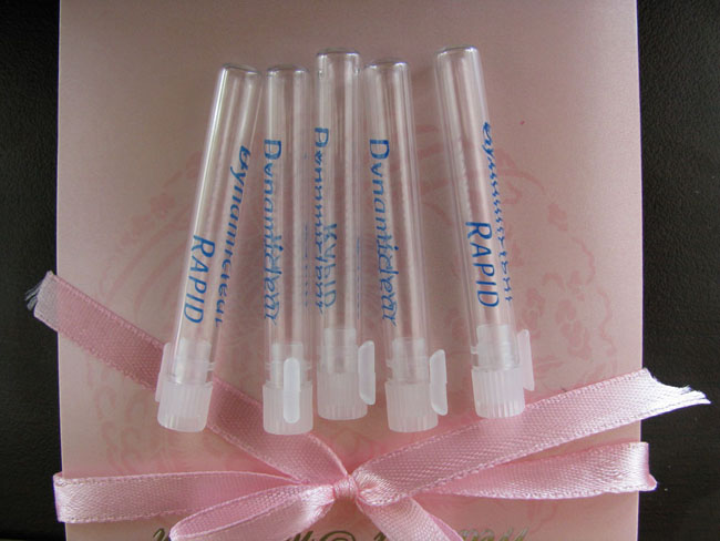 sample perfume vial