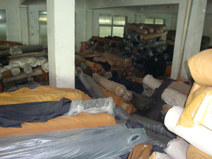 PU leather stock lot