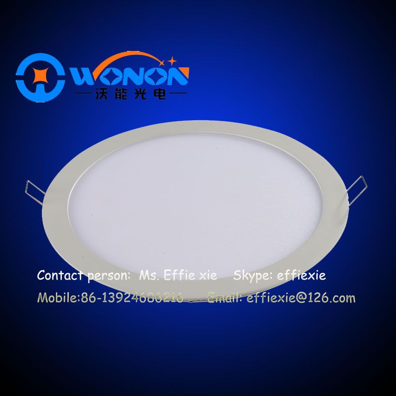 5w 10w 15w 20w 25w Recessed Round LED Panel Light