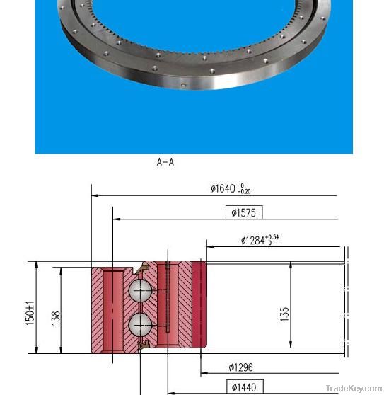 double-row ball slewing bearing