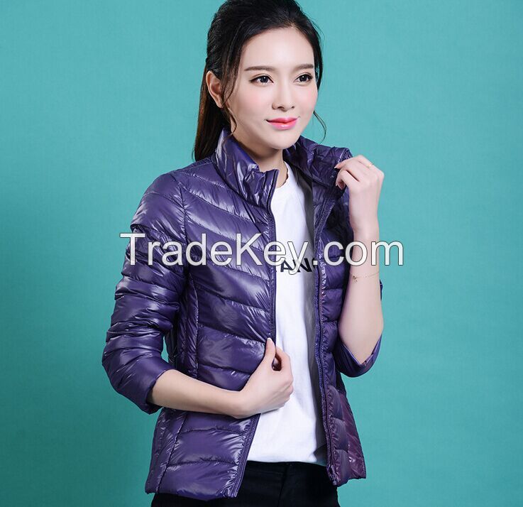 Wholesale high quality women down jacket with best price