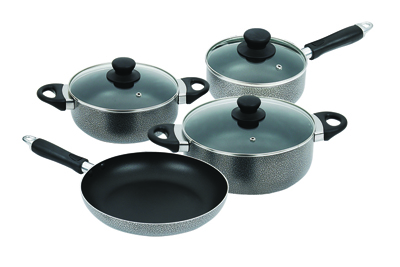 7pcs aluminium cookware set