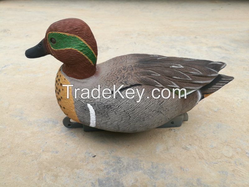 Duck hunting Green Wing Teal Decoy Economy Teal Decoys 12pk