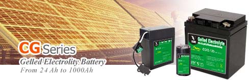 Sealed lead acid GEL battery CG series