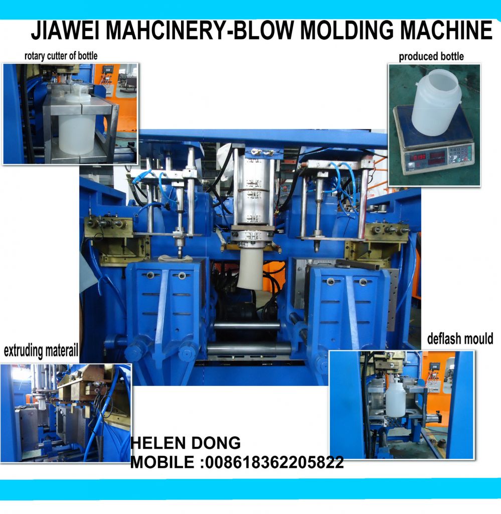 bottle blow moulding machine