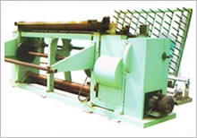 Hexagonal wire mesh machine