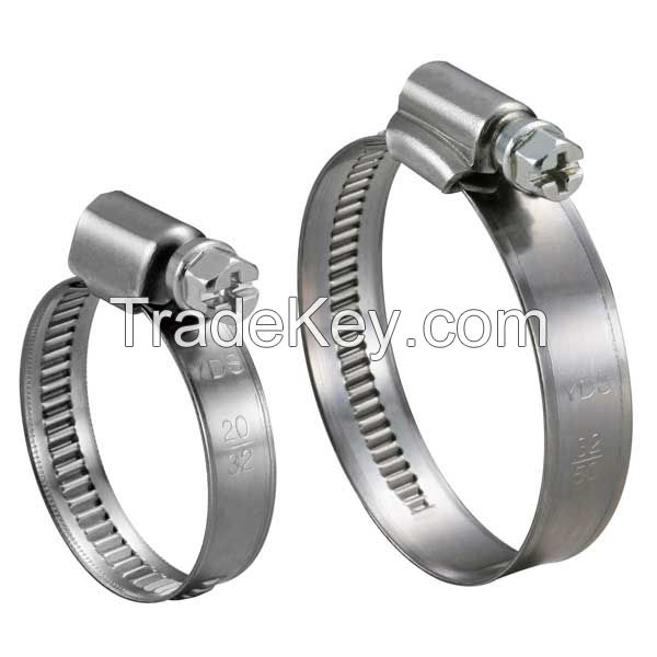 Worm Gear Hose Clamps (Non-Perforated type) - (9mm&amp;amp;amp;amp;12mm)