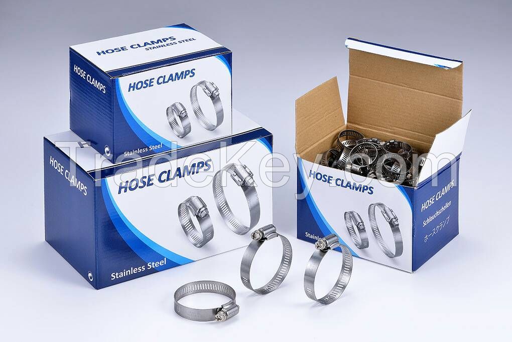 Worm Drive Hose Clamps (Perforated Type) - (12.7mm)