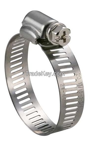 Worm Drive Hose Clamps (Perforated Type) - (12.7mm)