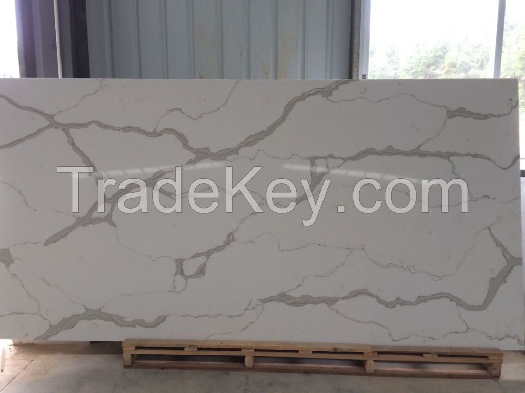 5161 calacatta nuvo quartz stone caserstone marble vein quartz