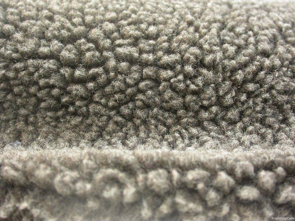 Acrylic Polyester Sherpa Fabric 