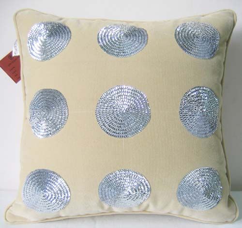 Handmade embroidery cushion cover