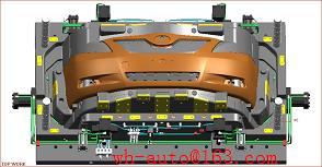 auto bumper mould