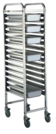 stainless steel detachable food pan rack