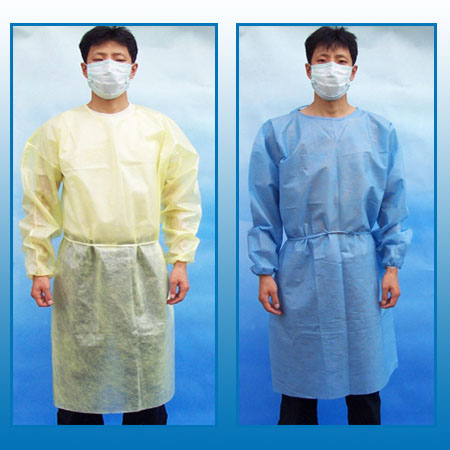 Non Woven Isolation Coat, Surgical Gown