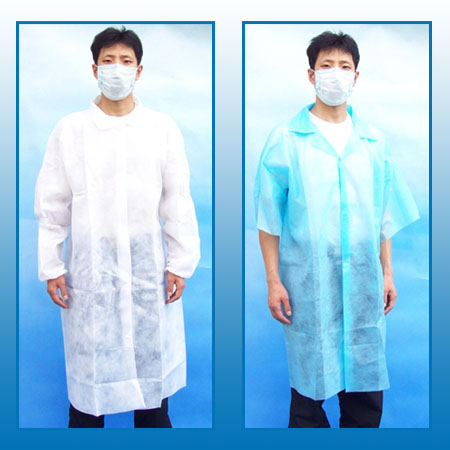 Non Woven Lab Coat, Visitor Coat