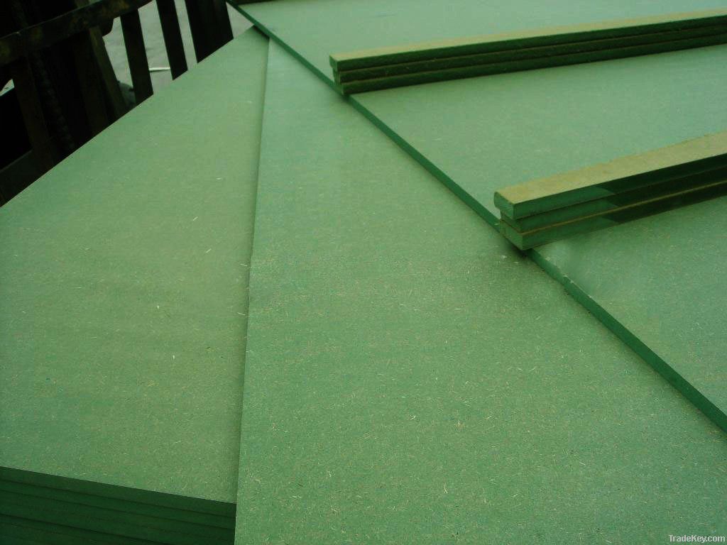 green color high moisture resistant mdf