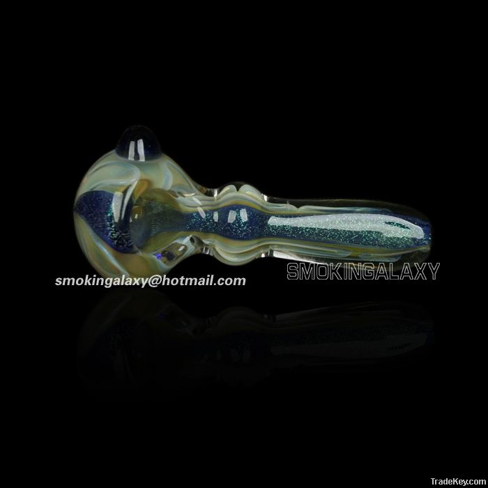 Hand Blown Color Glass smoking pipe water bongs from china factory