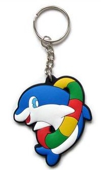 promotional soft pvc fancy key chain