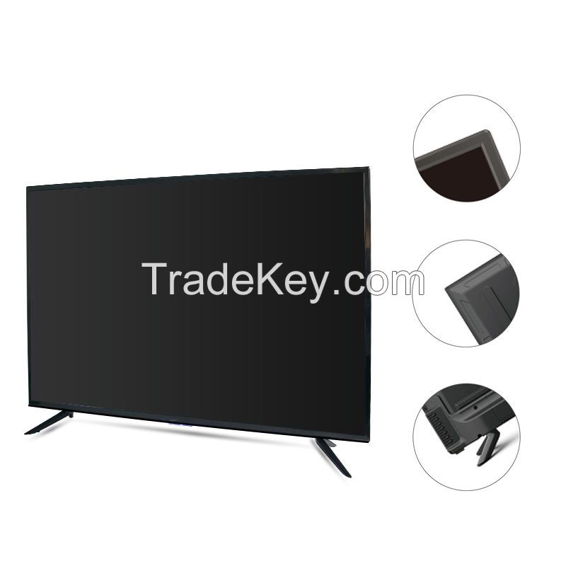 Wholesale 32 40 43 50 55 60 65 85 inch China Smart Android 1080 LCD LED 4K TV Screen Television HD LCD LED Best smart TV