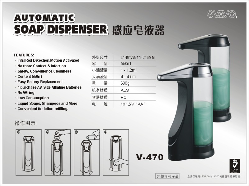 automatic soap dispenser