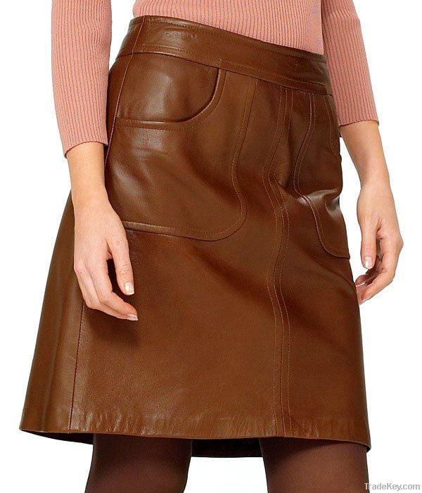 Ladies Leather Skirt