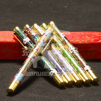 Pen Cloisonne Enamel Craft Art Gift Decoration Handcraft  Collection