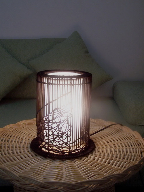 rattan lamp/lighting