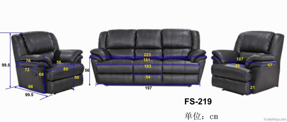 Lounge Recliner Sofa Set