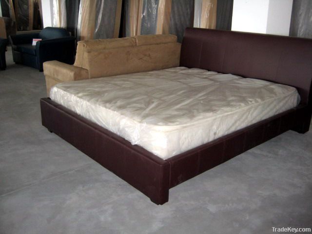 Synthetic Leather Furniture Bed