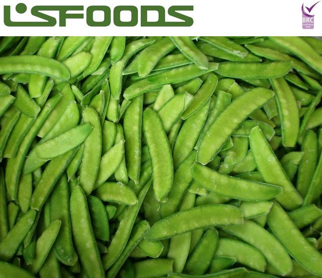 Frozen pea pods