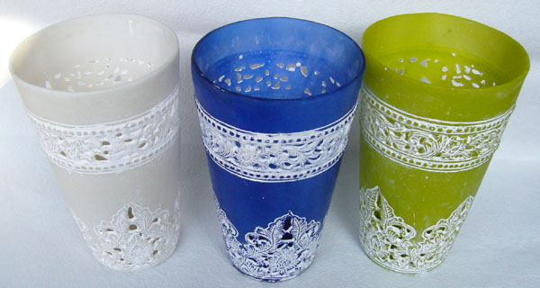 polyresin candlesticker