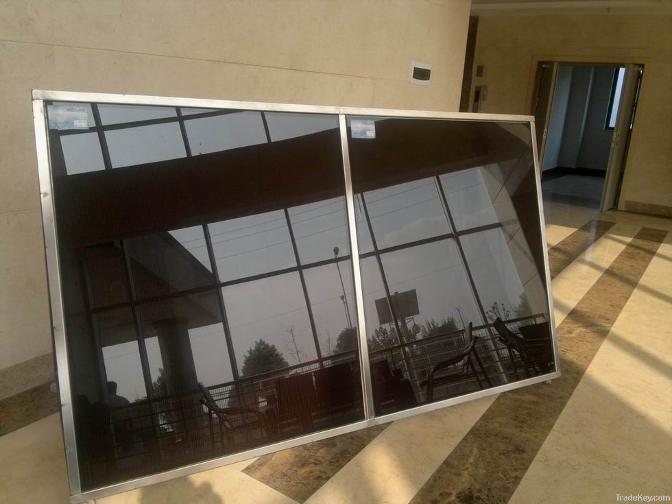 silicon based thin film solar module