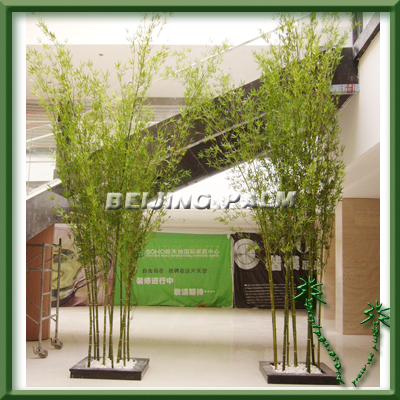 Artificial bamboo tree