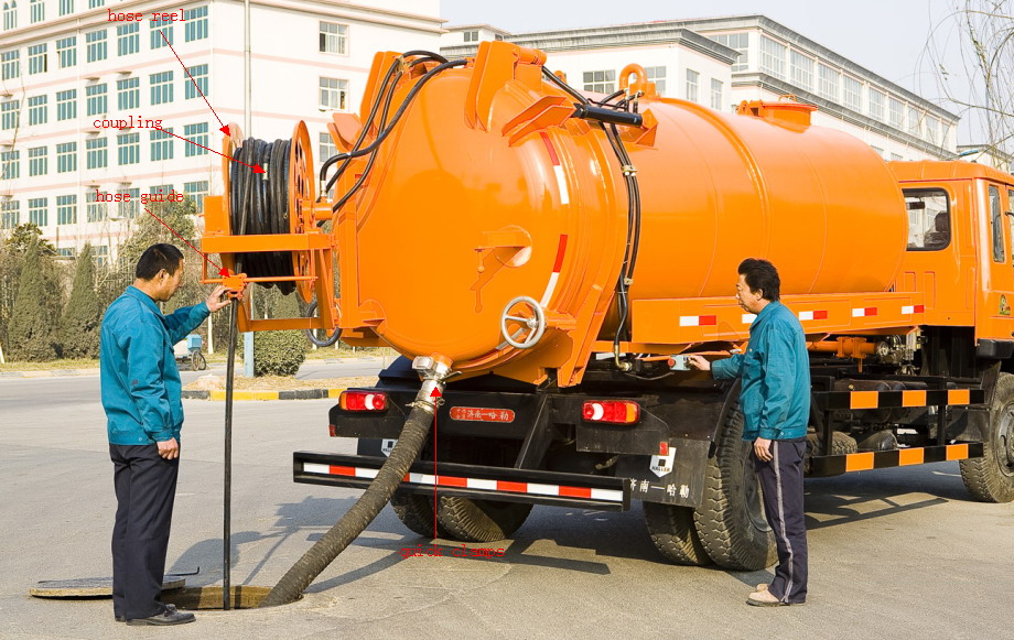 Sewage Sucker Truck