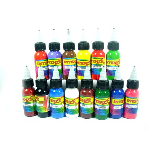 14 colors intenze Tattoo ink 1OZ HOT!