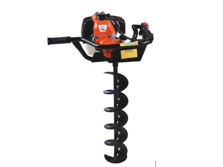 Gasoline Powered earth auger