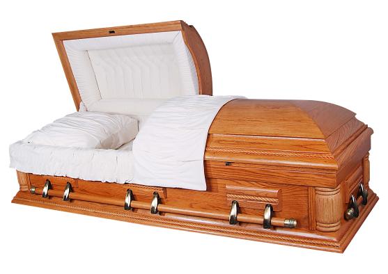 OAK CASKET