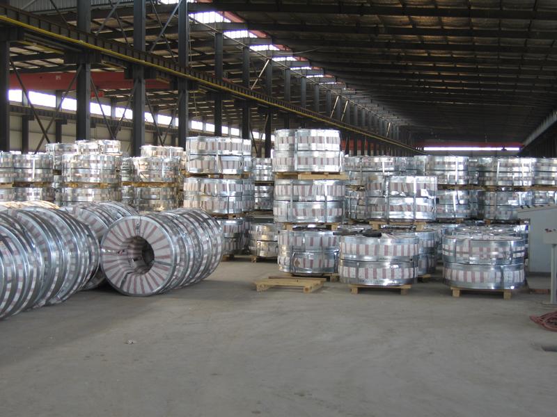 hot-dip galvanized steel strip