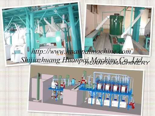 corn grinder, wheat flour mil, maize flour milling machine