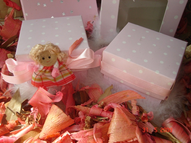 Pink Favor Box