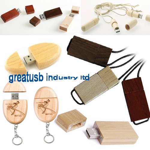 Wooden Bamboo USB Flash Drives