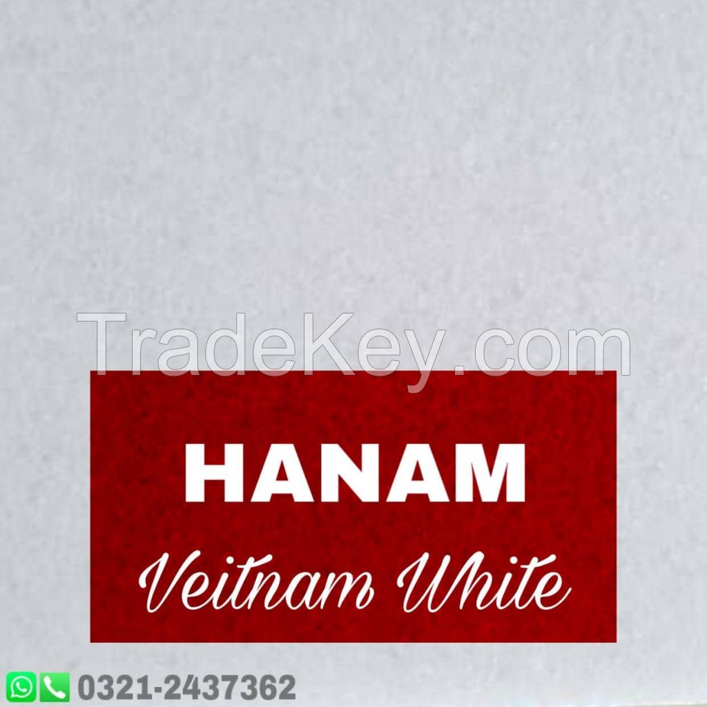 Flawless Vietnam White Marble